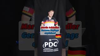 Martin Schindler explains classic German sayings 🇩🇪🧱 pdc pdcdarts [upl. by Aramat]