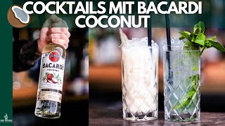 BACARDI COCONUT Cocktails 🥥 SchnellEinfach [upl. by Travis]