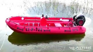 Valtis  boat Whaly 435 Professional [upl. by Nonnad]