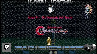 Stage V  Die Trennung der Nacht🐺Silvarius Storytimes🐺Bloodstained curse of the moon PS5 05 [upl. by Macur]