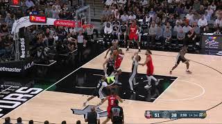 Dillon Brooks slightly bumps Chris Paul and CP3 drops to the floor like he was shot [upl. by Geraud]