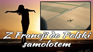 Przelot samolotem z Francji do Polski [upl. by Dhiren]