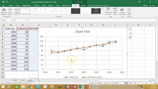 Calculating Correlation and regression for trend analysis in Hindi  Excel tutorial 4 Educademy [upl. by Stacia]