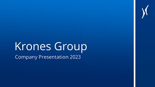 Company Presentation Krones Group 2023 [upl. by Nolie]