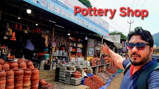 Pottery Shop in Nagercoil II Ceramic pottery shop claypot jackwesvlogs Mann Vaasam trending [upl. by Gnouhk723]