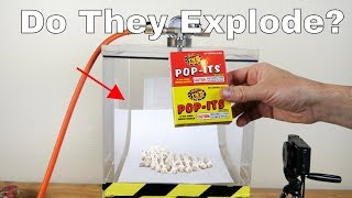 What Happens When You Put PopIts In a Vacuum Chamber Explosions in Space Experiment [upl. by Harv]