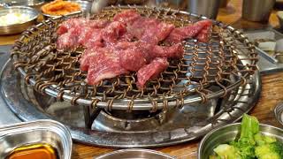 The best Korean Bbq at Jongro NYC [upl. by Nirrol103]