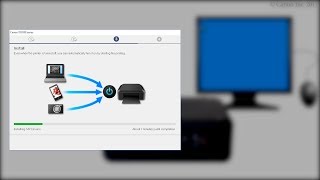 Connecting the printer and a computer  44 Windows TS5100 series [upl. by Royal]