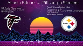 Atlanta Falcons vs Pittsburgh Steelers Week One Live Play by Play and Reaction [upl. by Selwin]