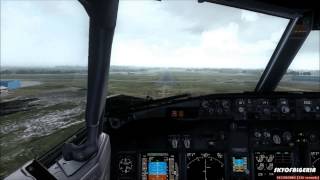 Landing at Belfast Airport with Ryanair [upl. by Yoccm803]