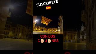 🇪🇸 RETIRAN UNA ENORME ESTELADA EN BARCELONA 🇪🇸 shorts viral barcelona españa [upl. by Cairistiona]