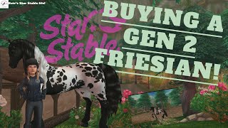 Buying a GEN 2 FRIESIAN Before theyre gone  Evies Star Stable Life [upl. by Cato189]