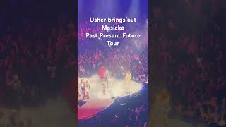 Usher Past Present Future Tour Toronto🇨🇦 Masicka and Kardinal Official are his special guests [upl. by Eelam84]