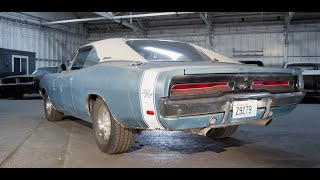 1969 HEMI CHARGER 4SPEED ALL NUMBERS MATCHING ORIGINAL MOPAR HISTORY [upl. by Kinata859]