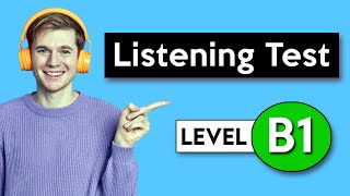 B1 Listening Test  English Listening Test [upl. by Albrecht]