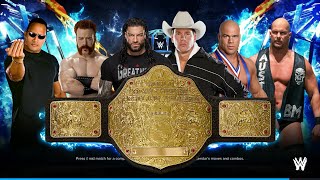 WWE 2K24 ELIMINATION CHAMBER MATCH FOR THE WORLD HEAVYWEIGHT CHAMPIONSHIP [upl. by Atsirhcal]