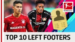 Top 10 Left Footers  EA SPORTS FIFA 19  Bailey James amp Other Left Footers [upl. by Suzanna727]