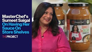 MasterChefs Sumeet Saigal On Having Her Sauce Stocked In Coles [upl. by Colburn]