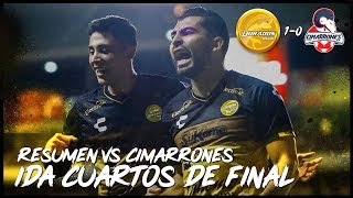 RESUMEN  DORADOS 10 CIMARRONES  IDA CUARTOS DE FINAL [upl. by Lucky]