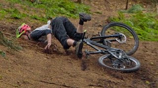 MTB Faceplant Crash [upl. by Xad]