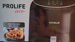 Havells ka air fryer 1500 w kavideoviral [upl. by Mikel]