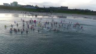 Balbriggan Christmas Day Swim 2016 Ireland [upl. by Rik327]