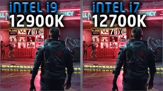 Intel i9 12900K vs i7 12700K Benchmarks – 15 Tests 🔥 [upl. by Ynnal379]