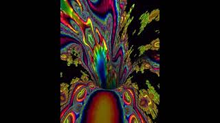 452024 Fractal Wormhole One 4k 47 second animation [upl. by Ahsima]