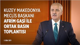 Macaristan Ulusal Meclis Başkanı László Kövér ile Ortak Basın Toplantısı [upl. by Ehrenberg570]