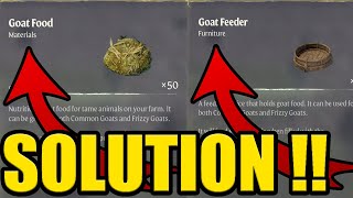 HOW to UNLOCK the GOAT FOOD and GOAT FEEDER in ENSHROUDED [upl. by Kavanagh]