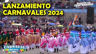 LANZAMIENTO CARNAVALES JULIACA 2024 [upl. by Zeitler]