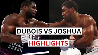 Anthony Joshua vs Daniel Dubois Highlights amp Knockouts [upl. by Airtened]