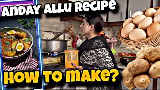 Aalu Ande recipe  Gopal sonia [upl. by Nilak821]