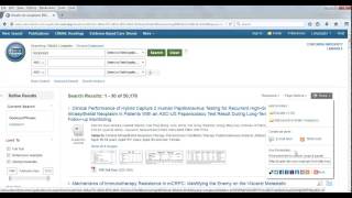 Locating permanent links in EBSCO search results [upl. by Esadnac]