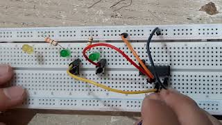 NAND GATE USING IC 7400 [upl. by Heymann]