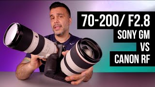 Canon RF 70200 f28 vs Sony GM 70200 f28 Review [upl. by Ydissac]