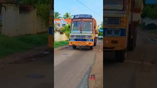 💥ASHOK LEYLAND லாரி பின்னாடியே சென்றது trendingshorts shortsfeed hornsound lorry reversevideo [upl. by Dnalyr]