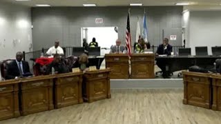 DOLTON BOARD MEETING THE VICTIM SPEAKS [upl. by Nnuahs866]