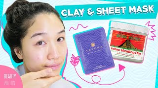 6 Types of Face Masks to Clear amp Hydrate Your Skin Sheet Mask Sleeping Mask Clay Mask [upl. by Enelec324]