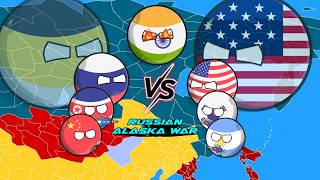 Russian Alaska War Episode 1 Old Freinds  New enemies  Country sphere [upl. by Yadroc]