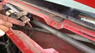 Wiper Motor Replacement Proper Alignment [upl. by Novaj]