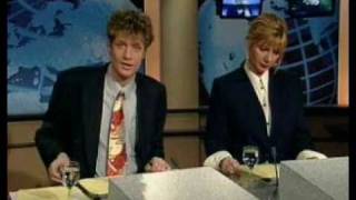 RTL Nieuws leader 1995  Avondnieuws half 8  Jeroen Pauw amp Loretta Schrijver [upl. by Ewell376]