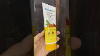 Mamaearth Ubtan face wash review shortviral skincareroutine fyp shortfeed [upl. by Yentiw]