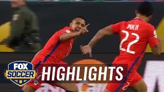 Mexico vs Chile  2016 Copa America Highlights [upl. by Rosenzweig]