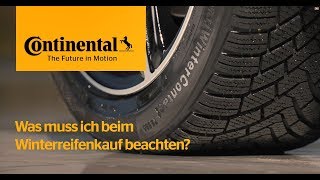 Kauftipps für Winterreifen  Continental [upl. by Lezirg]