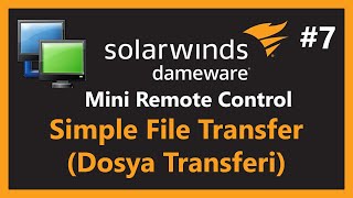 Simple File Transfer Dosya Transferi  Dameware Mini Remote Control  Ders 7 [upl. by Noemi133]