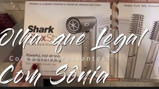 Novo Secador de Cabelo Shark Flex Style [upl. by Dniren]