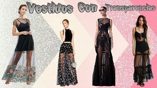 ¡Tendencia Vestidos Con Transparencias [upl. by Stasny]