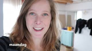 2017 VLOG 31 BABYKAMER BEHANGEN [upl. by Aihsyak337]