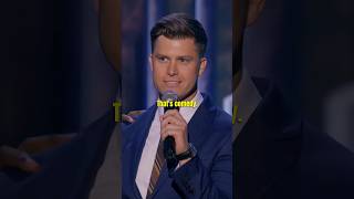 quotAnd Im here to celebrate Mark Twainquot 😱🤣 COLIN JOST shorts [upl. by Ardna]